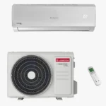 Aire acondicionado Ariston Alys C50 MUDO, con tecnología Inverter y funcionamiento ultrasilencioso, ideal para climatizar grandes espacios de manera eficiente.